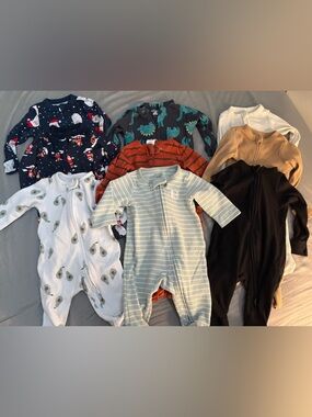 0-3 month baby boy clothes bundle